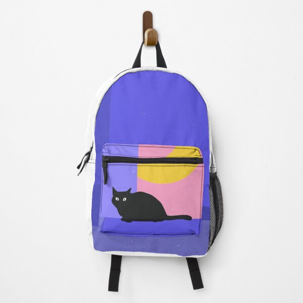 Item preview, Minimal Cat Art - Violet Moonlight designed and sold by Hoanggommie.