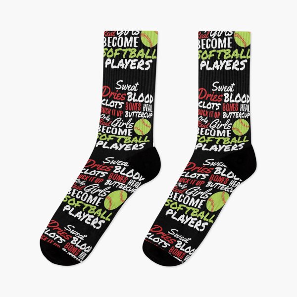 Item preview, Real Girls Become Softball Players  designed and sold by Merchking1.