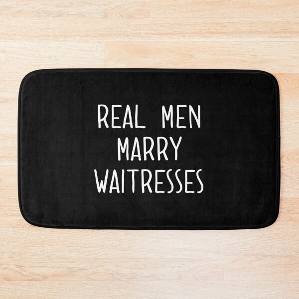 Item preview, Real Men Casarse Camareras Servidor de comida orgullosa presenta camiseta designed and sold by Merchking1.