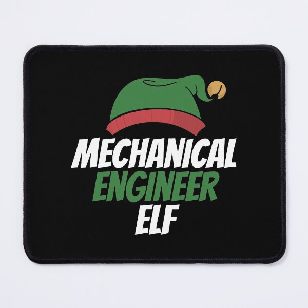 Artikelvorschau, Maschinenbauingenieur Elf Christmas Holiday entworfen und verkauft von Merchking1.