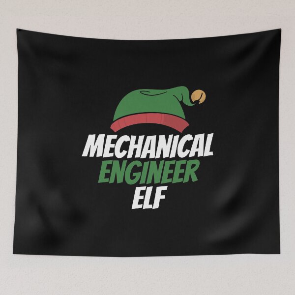 Item preview, Mechanical Engineer Elf Christmas Holiday designed and sold by Merchking1.