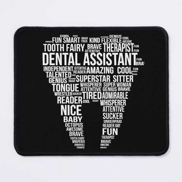 Item preview, DA Word Cloud Dental Assistant designed and sold by Merchking1.