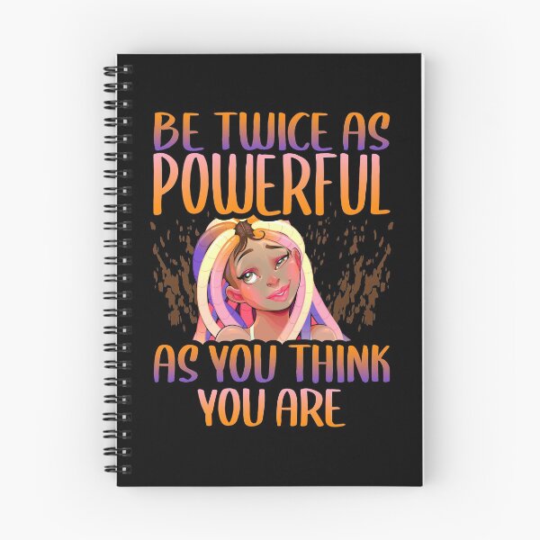 Item preview, Be Twice As Powerful As You Think you Are, Black Simple Character, Women Empowerment Feminist designed and sold by Merchking1.