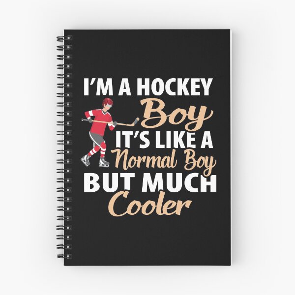 Item preview, I'm A Hockey Boy, It's Like A Normal Boy But Much Cooler, Ice Hockey Game designed and sold by Merchking1.
