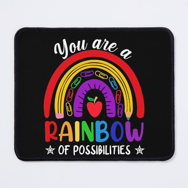Item preview, You Are A Rainbow Of Possibilities Black1 designed and sold by Prabakim.