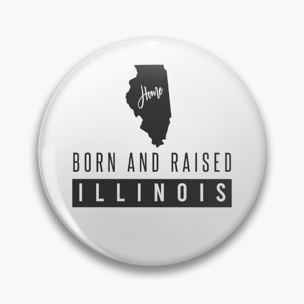 Artikelvorschau, Geboren und aufgewachsen in Illinois entworfen und verkauft von ProArtzilla.