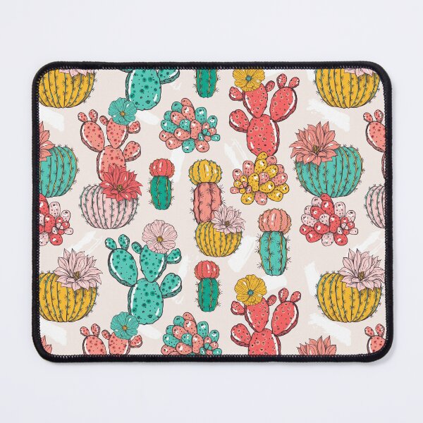 Item preview, Colorful Cactus Pattern designed and sold by Vector Scout Lab.
