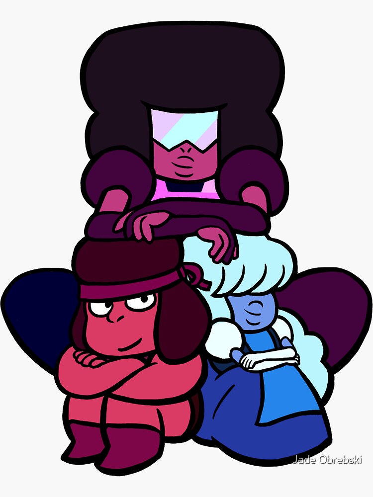 Garnet and Her Moms by darthjak