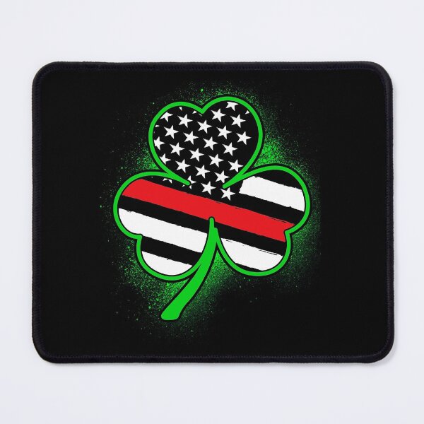 Item preview, Firefighter American St. Patrick's Day Clover designed and sold by Merchking1.