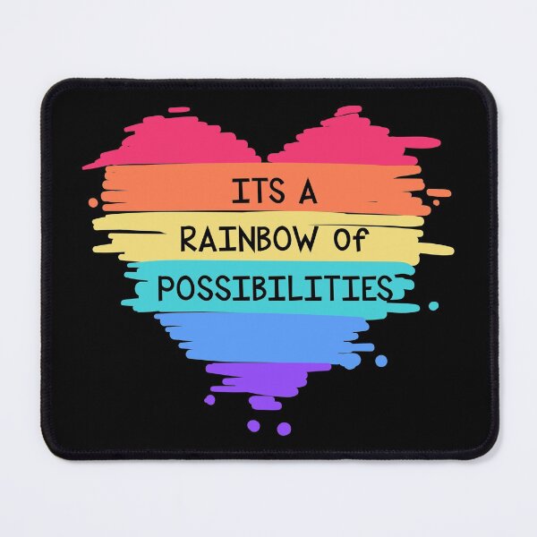 Item preview, You Are A Rainbow Of Possibilities Black3 designed and sold by Prabakim.