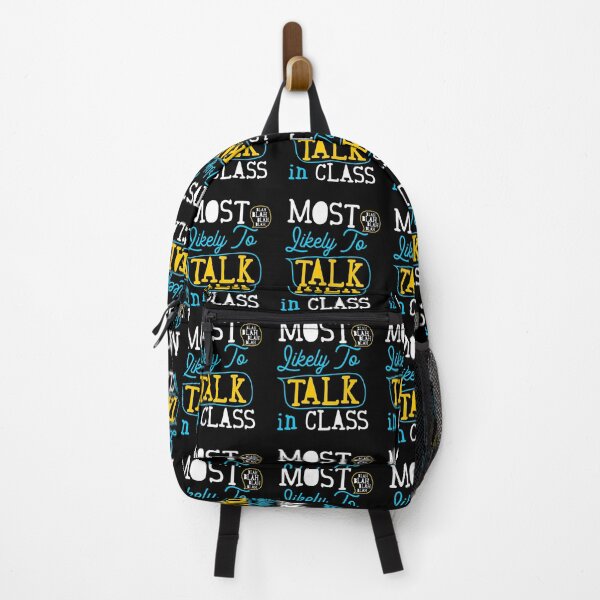 Item preview, Most Likely To Talk In Class Grade School Student designed and sold by Merchking1.