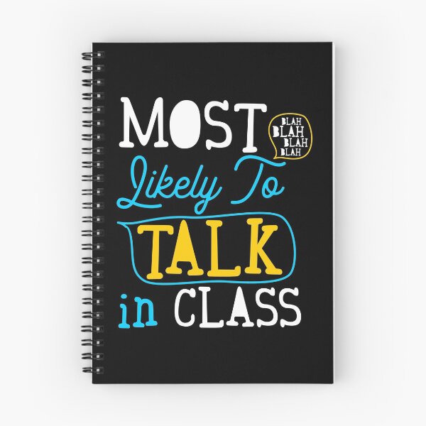 Item preview, Most Likely To Talk In Class Grade School Student  designed and sold by Merchking1.