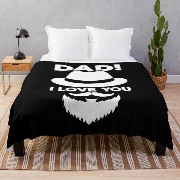 Item preview, Dad I Love You, Fathers Day Love, Happy Fathers Day Bearded Grandpa designed and sold by Merchking1.