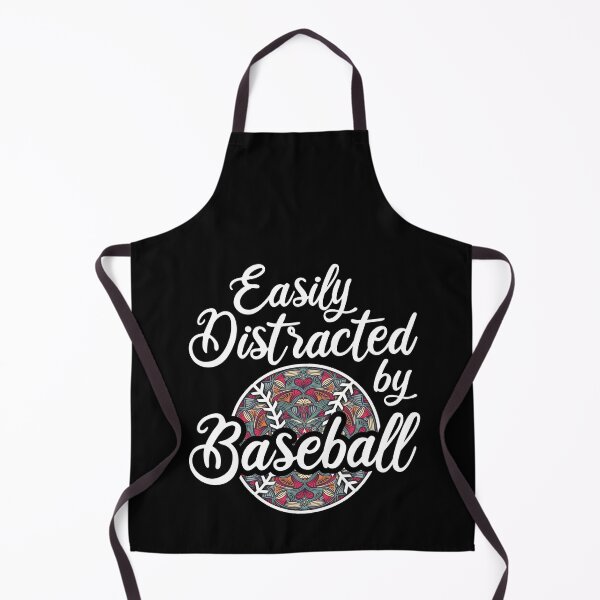 Item preview, Easily Distracted By Baseball, Floral Ball Baseball Players Loves To Play Batting Pitcher designed and sold by Merchking1.