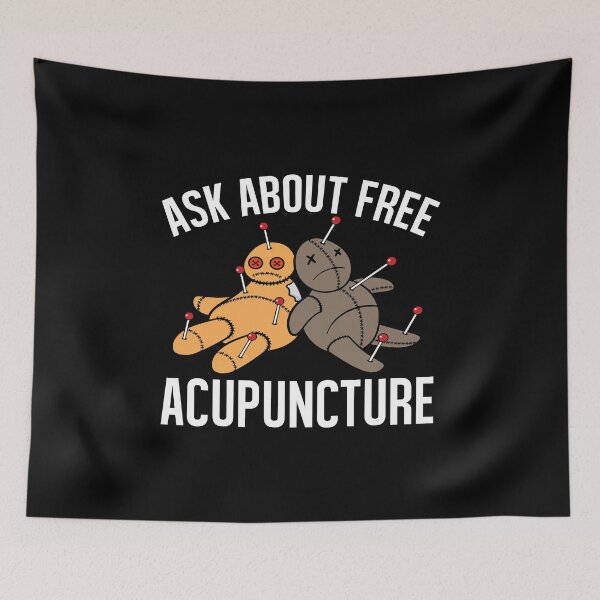 Item preview, Ask About Free Acupuncture, Halloween Scary Needles  designed and sold by Merchking1.