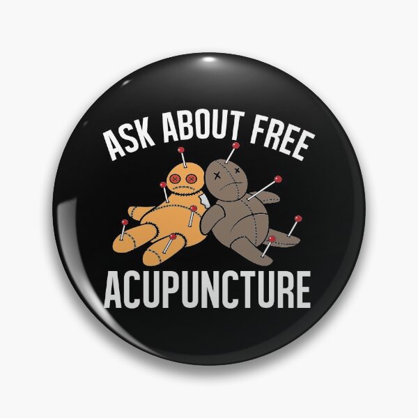 Item preview, Ask About Free Acupuncture, Halloween Scary Needles  designed and sold by Merchking1.