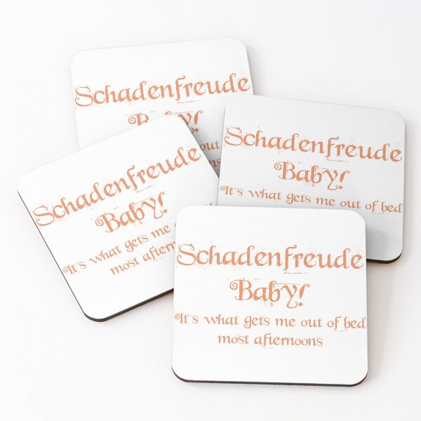 Item preview, schadenfreude baby - it's what gets me out of bed most afternoons designed and sold by you baba.