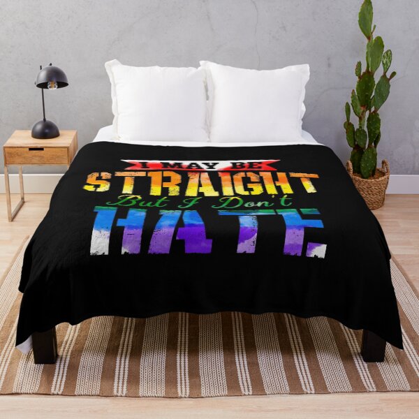 Item preview, I May Be Straight But I Don't Hate, LGBT Pride, Gay Ally, Equal Rights, Ally Pride Month designed and sold by Merchking1.