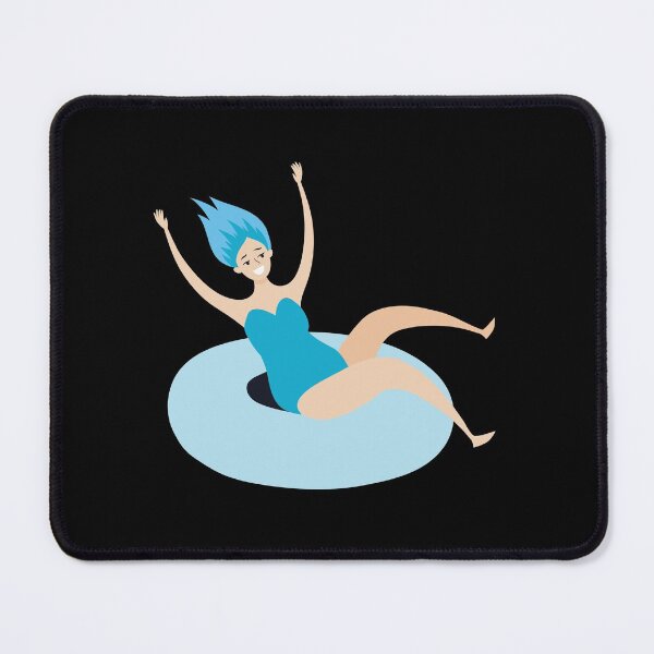 Item preview, Blue floatie woman designed and sold by jazzydevil.