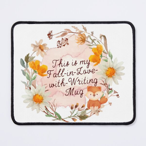 Item preview, This Is My Fall Writing Mug designed and sold by The Writer's Sanctuary.