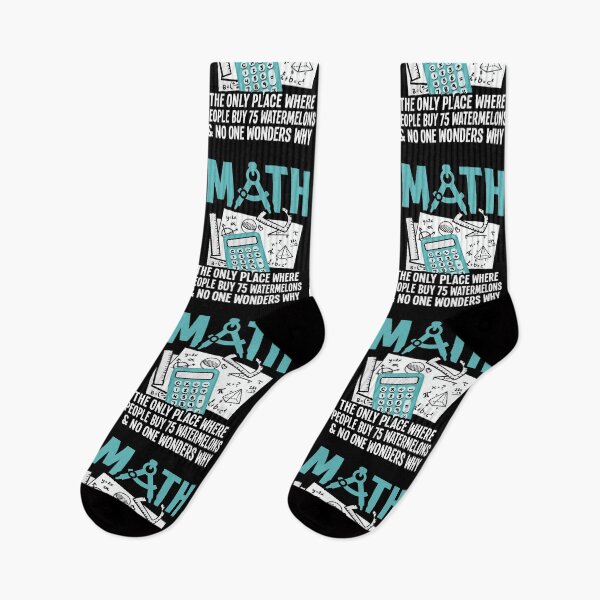 Item preview, Mathematics Numbers Math Teacher, Funny Math Teacher, No One Wonders Why designed and sold by Merchking1.