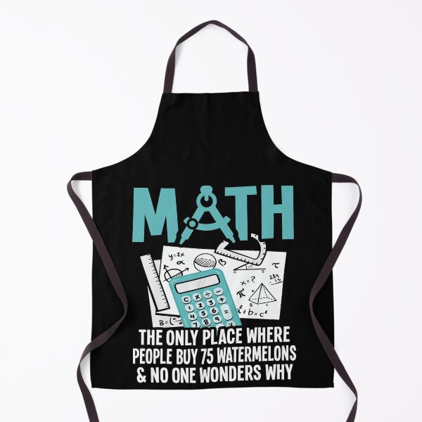 Item preview, Mathematics Numbers Math Teacher, Funny Math Teacher, No One Wonders Why designed and sold by Merchking1.