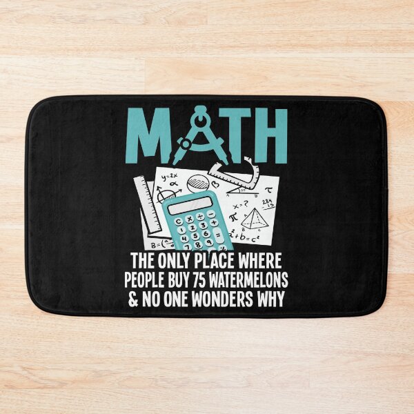 Item preview, Mathematics Numbers Math Teacher, Funny Math Teacher, No One Wonders Why designed and sold by Merchking1.
