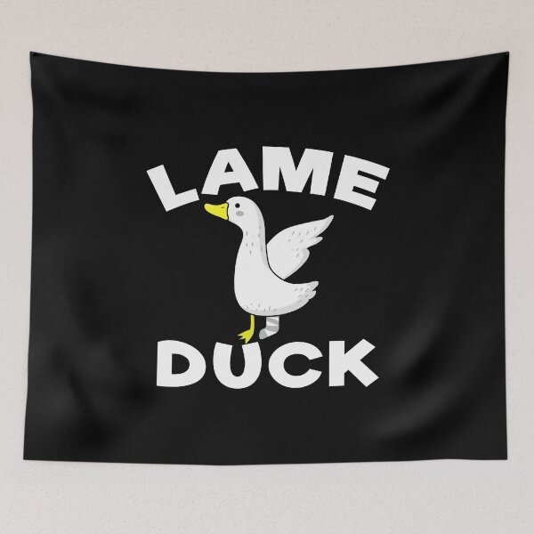 Item preview, Lame Duck Day Funny Word Joke Retirement Duck Party designed and sold by Merchking1.