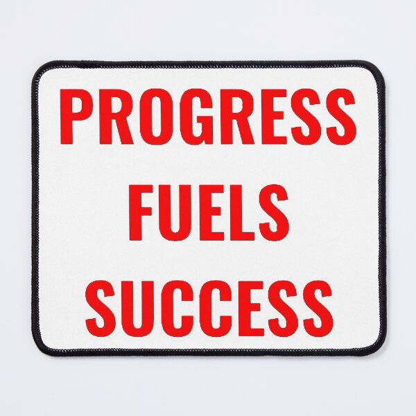Item preview, Progress Fuels Success Red designed and sold by PLANTONE.