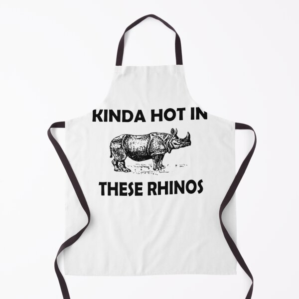 Item preview, Black And White Kinda Hot In These Rhinos designed and sold by EdwinJeremy2.