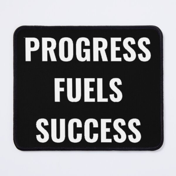 Item preview, Progress Fuels Success White designed and sold by PLANTONE.