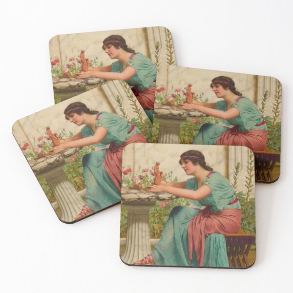 Item preview, John William Godward - A Dilettante designed and sold by Vivanne-art.
