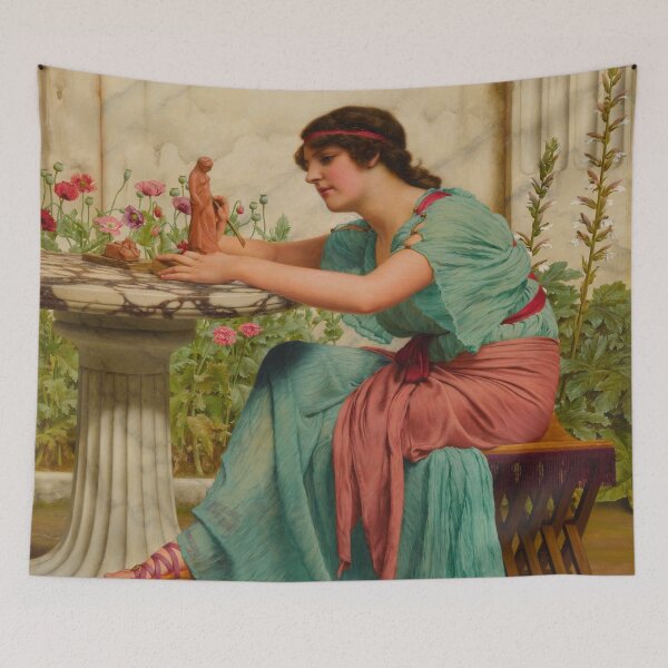 Item preview, John William Godward - A Dilettante designed and sold by Vivanne-art.