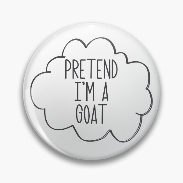 Artikelvorschau, Pretend I'm A Goat Lazy Halloween Costume Pretend Goat Gear entworfen und verkauft von DynamicDesign.