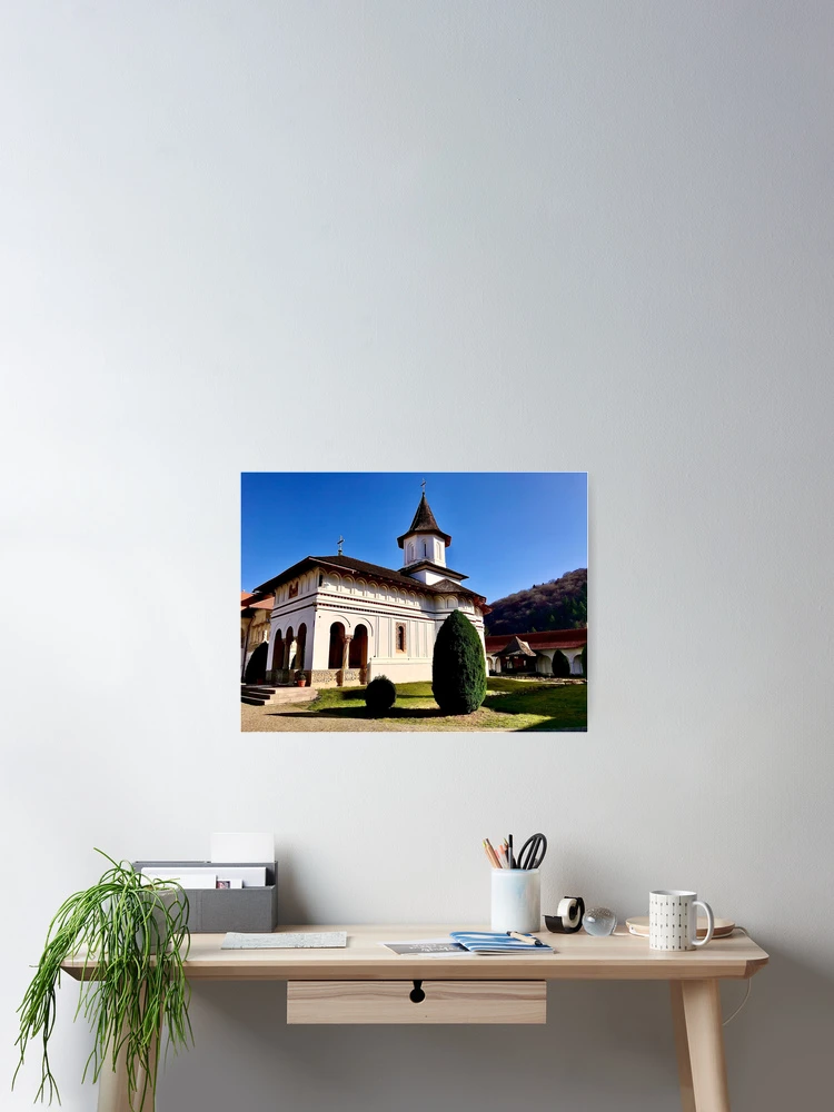 Thumbnail 2 of 3, Poster, Monastery designed and sold by RalucaRo.