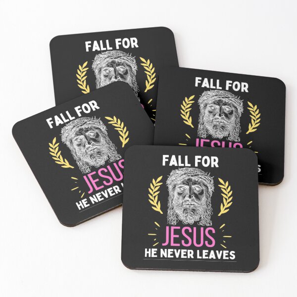 Item preview, Fall For Jesus He Never Leaves For Jesus Lovers designed and sold by chetan786.