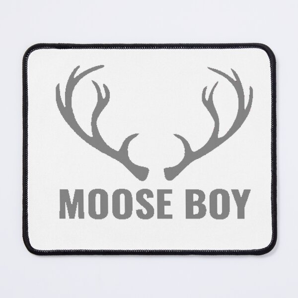 Item preview, MOOSE BOY GREY/WHITE designed and sold by PLANTONE.