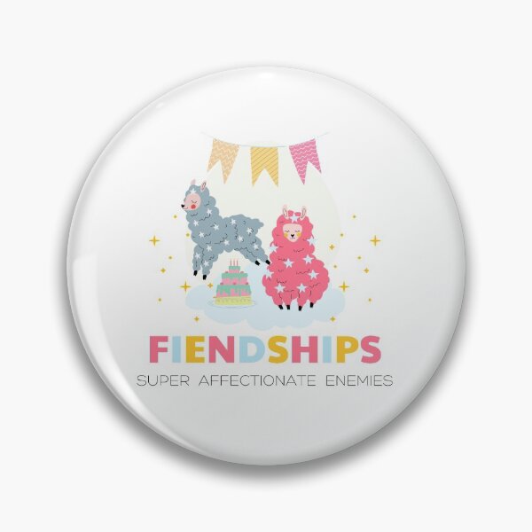 Item preview, Fiendships - super affectionate enemies designed and sold by The Writer's  Sanctuary.