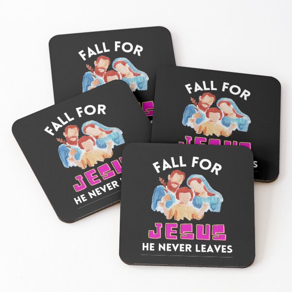 Item preview, Fall For Jesus He Never Leaves For Jesus Lovers designed and sold by chetan786.
