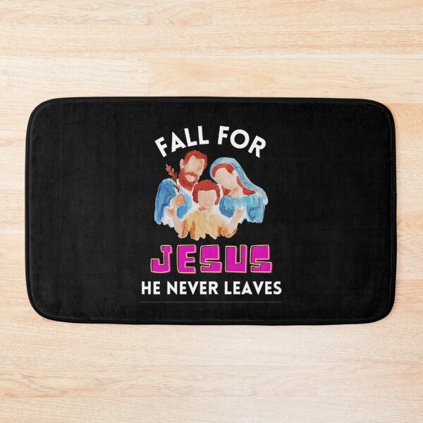 Item preview, Fall For Jesus He Never Leaves For Jesus Lovers designed and sold by chetan786.
