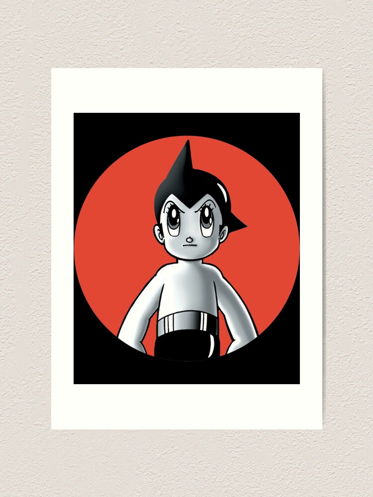 Vintage Mighty Atom Astro Boy Manga Anime Cartoons Ringer Tee