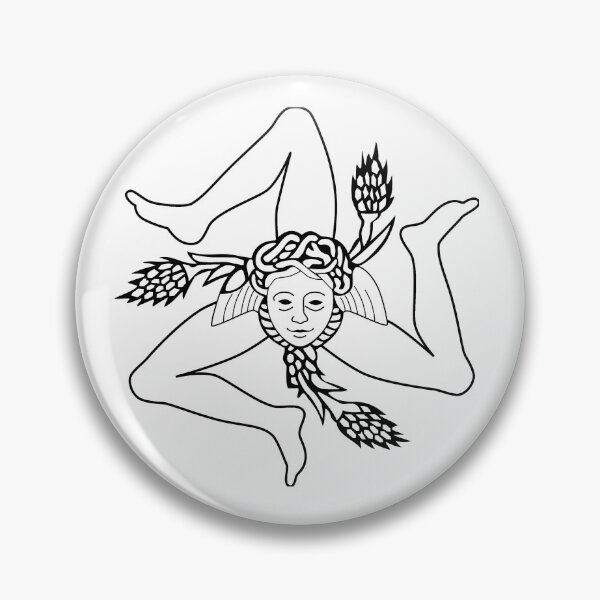 Item preview, Sicily trinacria designed and sold by Retrospectglory.