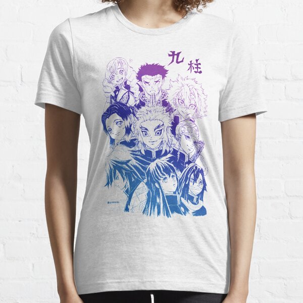 Demon Slayer Hashira aurora version - by Q10mark Essential T-Shirt