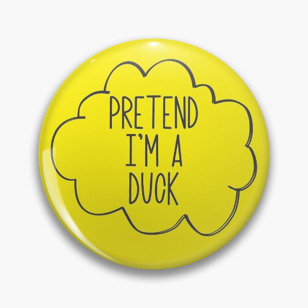 Item preview, Pretend I'm A Duck Lazy Halloween Costume Pretend Duck Gear designed and sold by DynamicDesign.