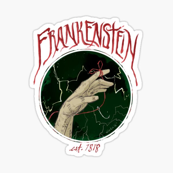 Frankenstein Stickers Redbubble 5546