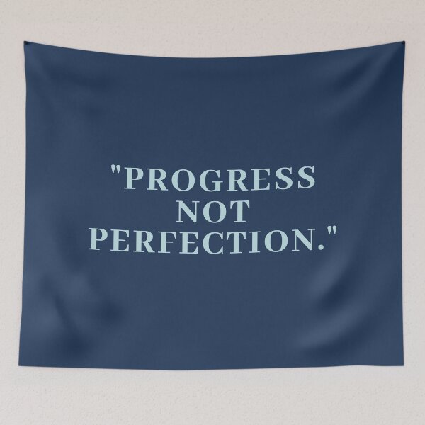Item preview, "Progress not perfection." designed and sold by reb21052.