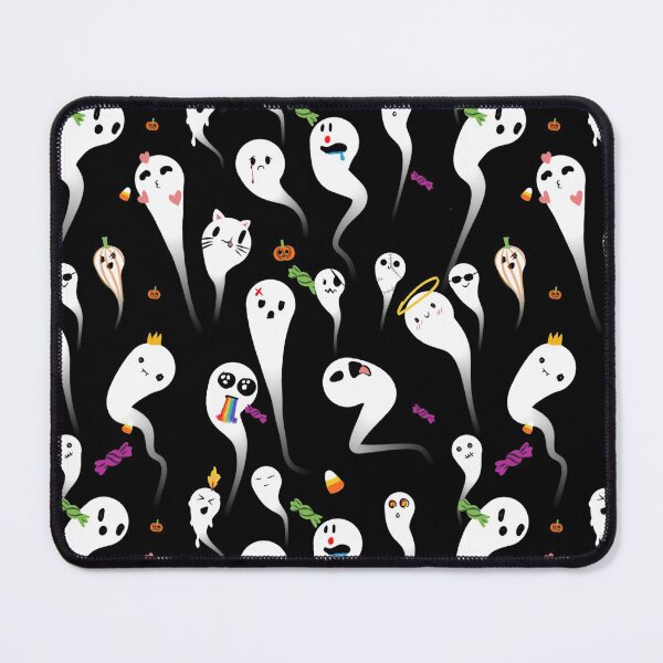 Item preview, cutest Halloween ghost pattern designed and sold by Wizabi.
