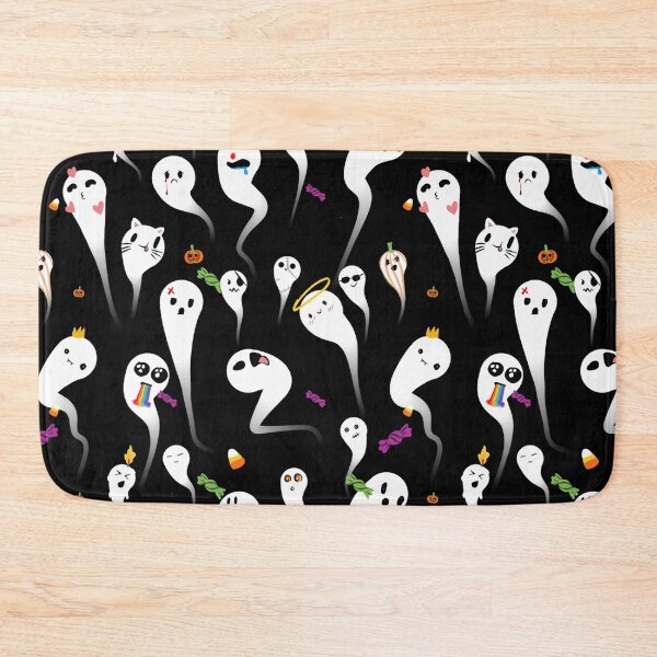 Item preview, cutest Halloween ghost pattern designed and sold by Wizabi.