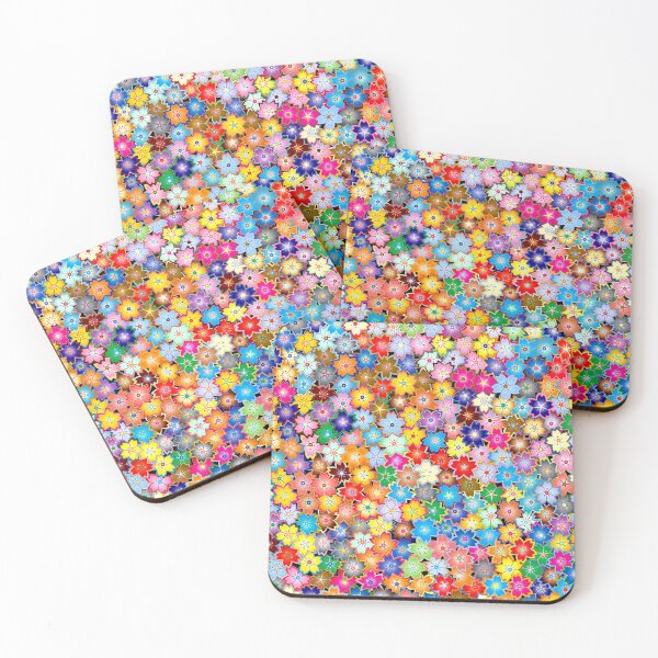 Item preview, Psychedelic Floral Pattern designed and sold by x4e-designs.