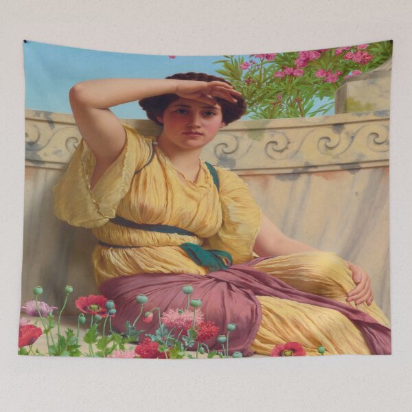 Item preview, John William Godward - A tryst designed and sold by Vivanne-art.